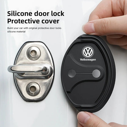 Volkswagen 4Pcs Silicone Door Lock Covers