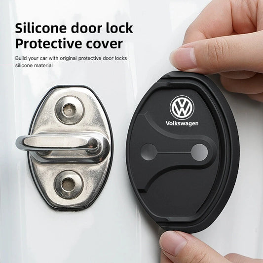 Volkswagen 4Pcs Silicone Door Lock Covers