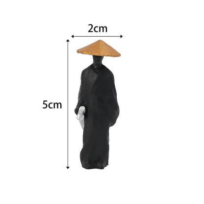 Kung Fu Warrior Car Ornament – Dashboard Swordsman Decoration