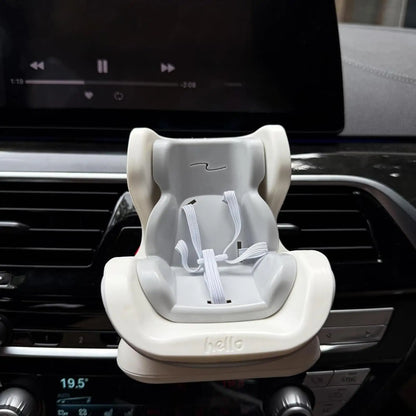 Mini Doll Car Seat Plush Toy