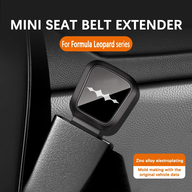 BYD Leopard Seat Belt Clip Accessory – 2-Piece Set