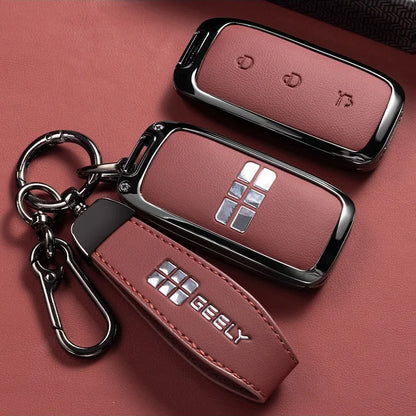 Protective Key Case for Geely Galaxy M9 EX5 E5 L7 Remote Fob Shell