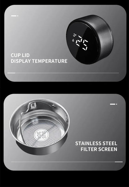 Renault Smart Thermos Bottle 500ml - Black