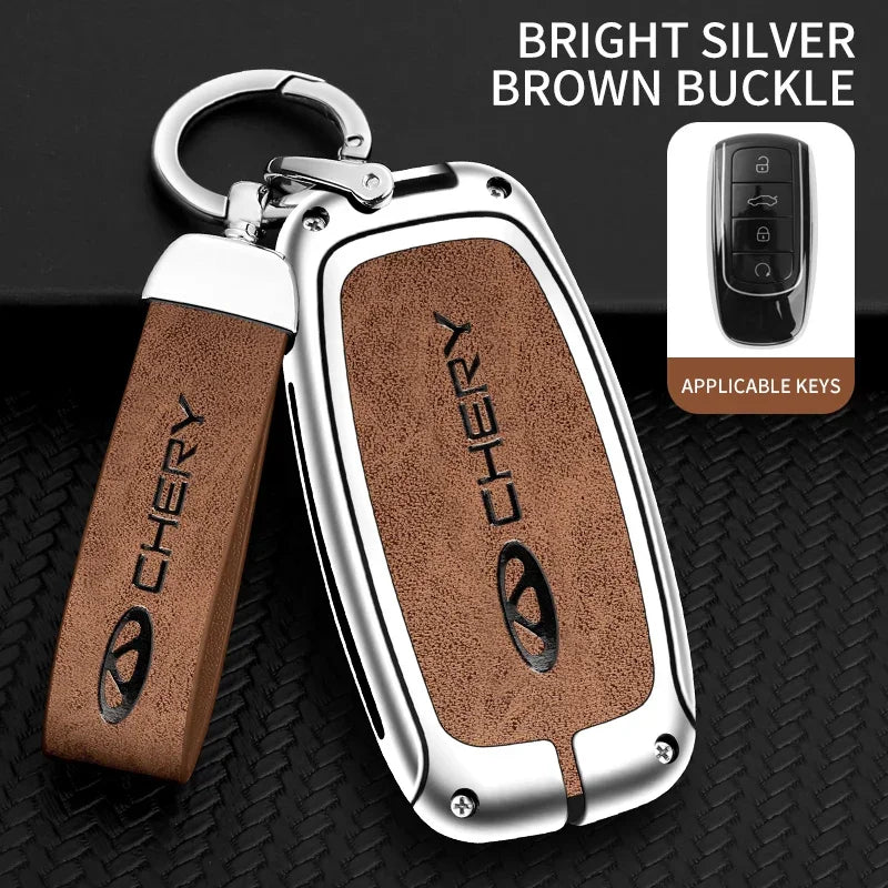 Zinc Alloy Smart Key Case for Chery Tiggo 8 Pro Plus Arrizo 5