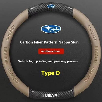 Subaru Steering Wheel Cover - Type D Beige