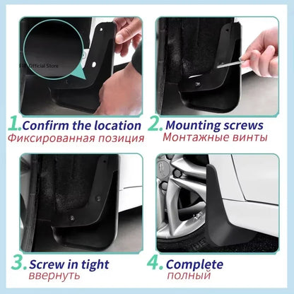 BYD Ti7 Mud Flaps and Splash Guards
