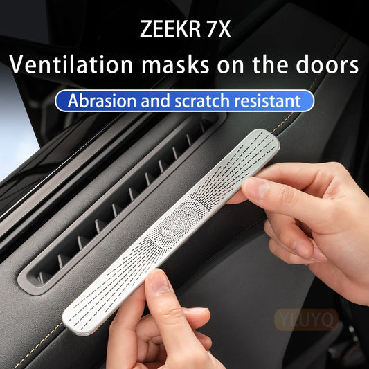 ZEEKR 7X Door Outlet Protective Cover – Metal Dustproof Cap