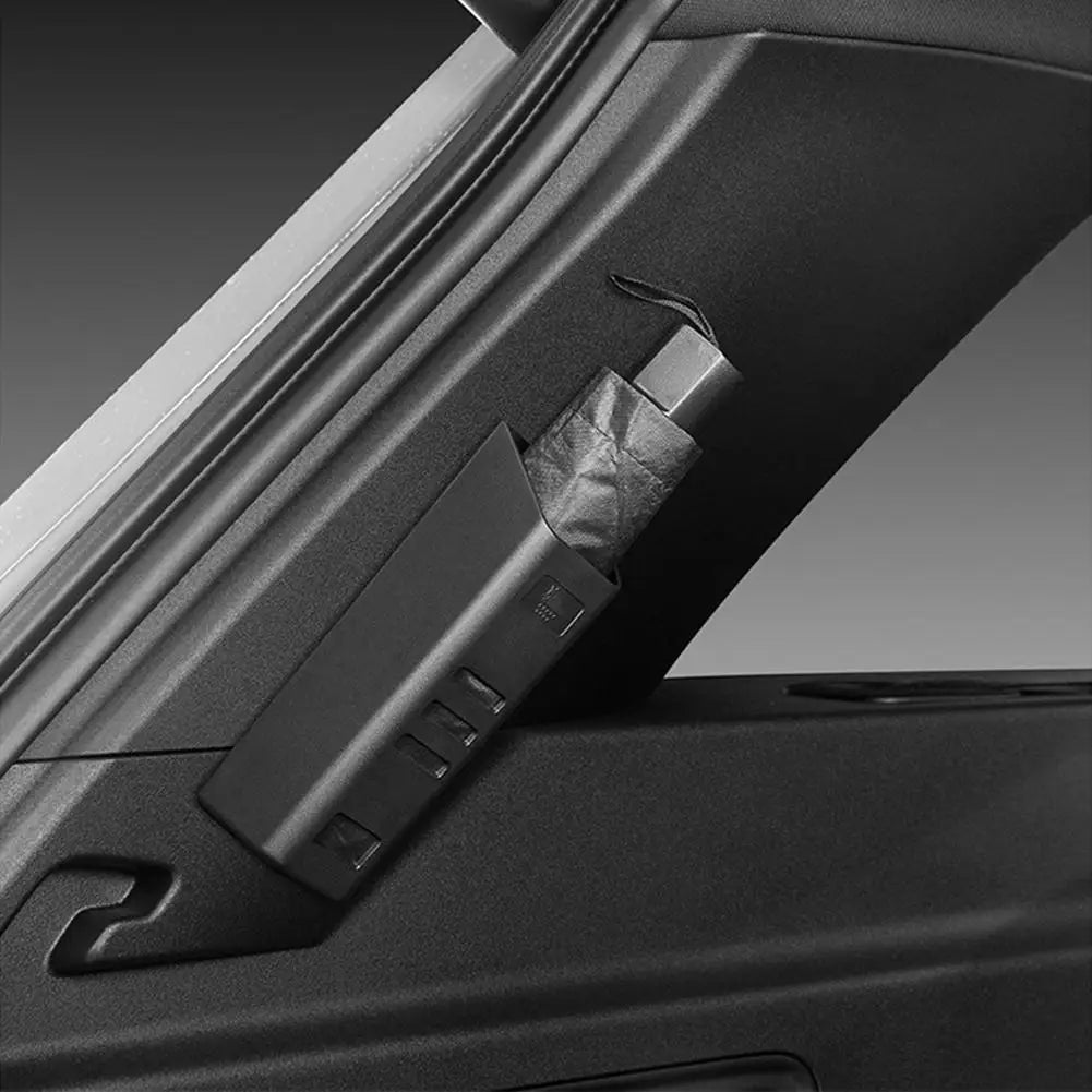 Car Umbrella Organizer with Cup Holder Storage Box Dashboard Rack