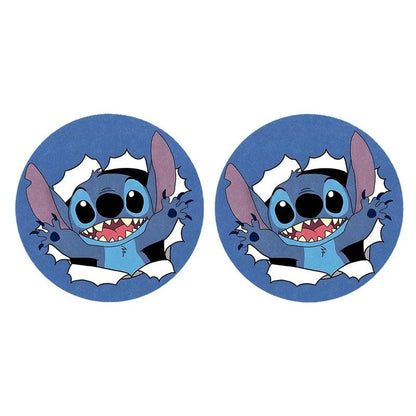 Stitch 3D Anti-Slip Car Cup Holder Coaster Cartoon Auto Interior