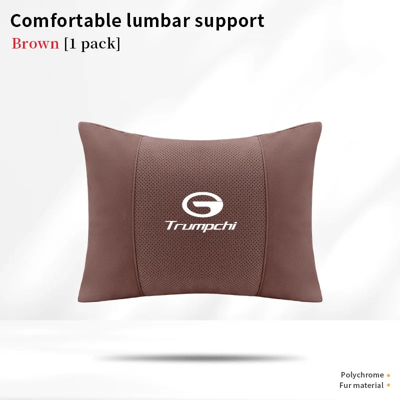 Trumpchi Headrest Lumbar Cushion Set for GA3 GA4 GA6 GA8 GS3 GS4