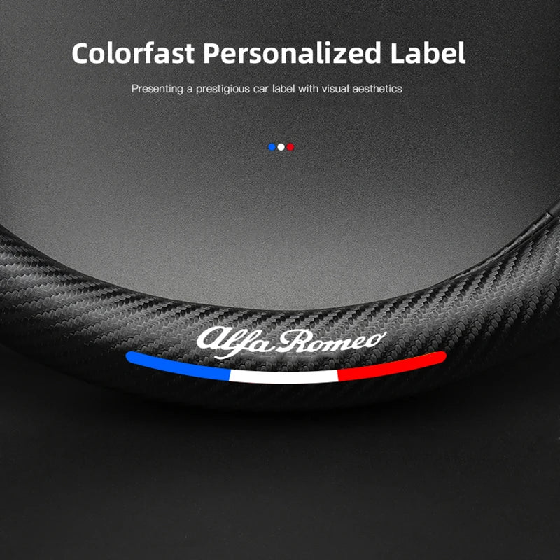 Alfa Romeo Steering Wheel Cover Giulietta Mito 159 Giulia Stelvio