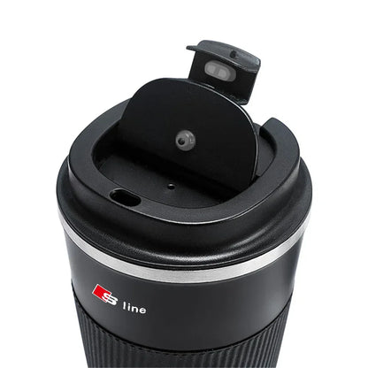 Audi Stainless Steel Thermos Mug - A3 A5 A6 A7 Q3 Q5 Q7 TT S-Line