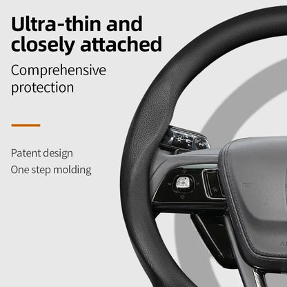 Lincoln Ultra-Thin Breathable Leather Steering Wheel Cover