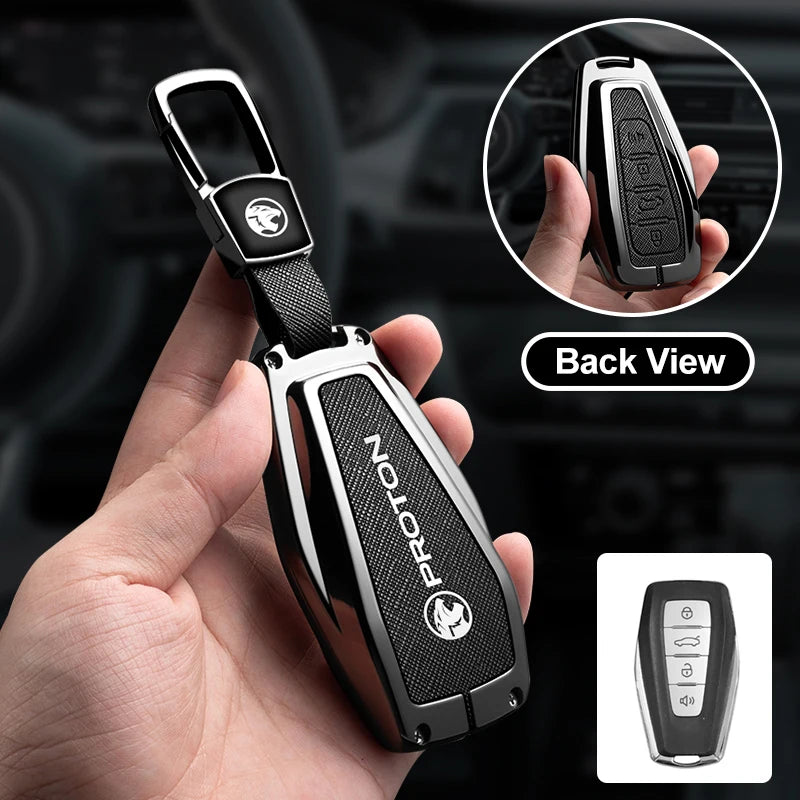 Proton Zinc Alloy Key Case - Style A black 02