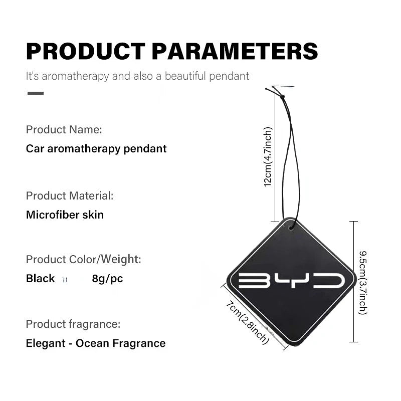 BYD Car Air Freshener Paper Card