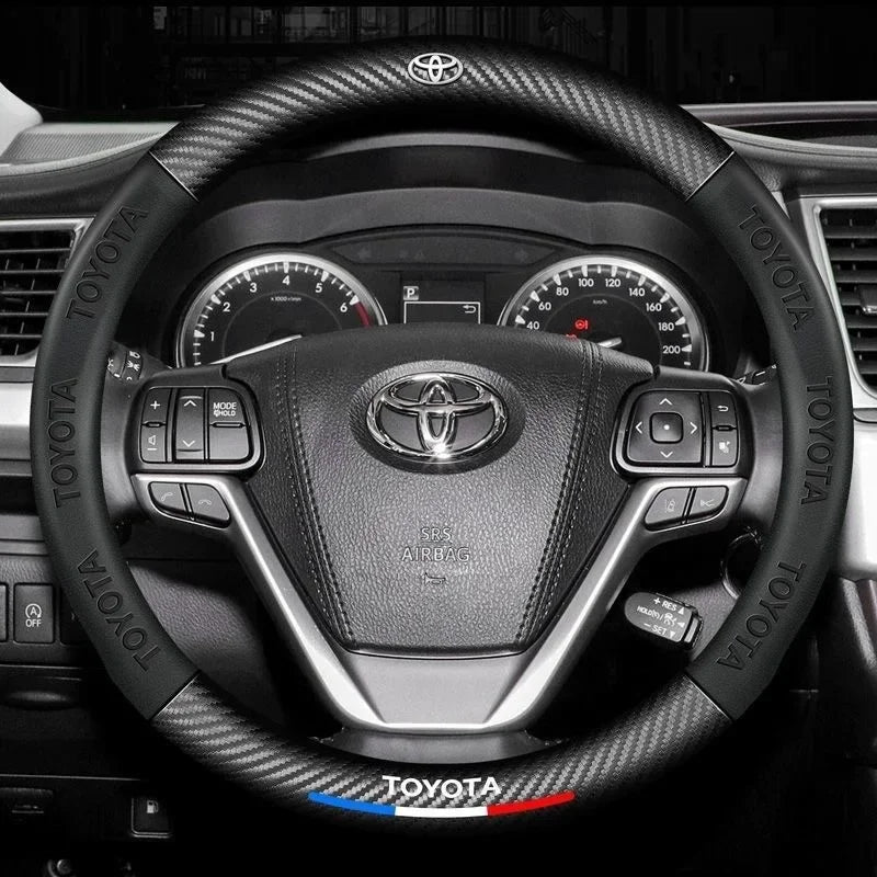 Toyota Carbon Fiber Steering Wheel Cover