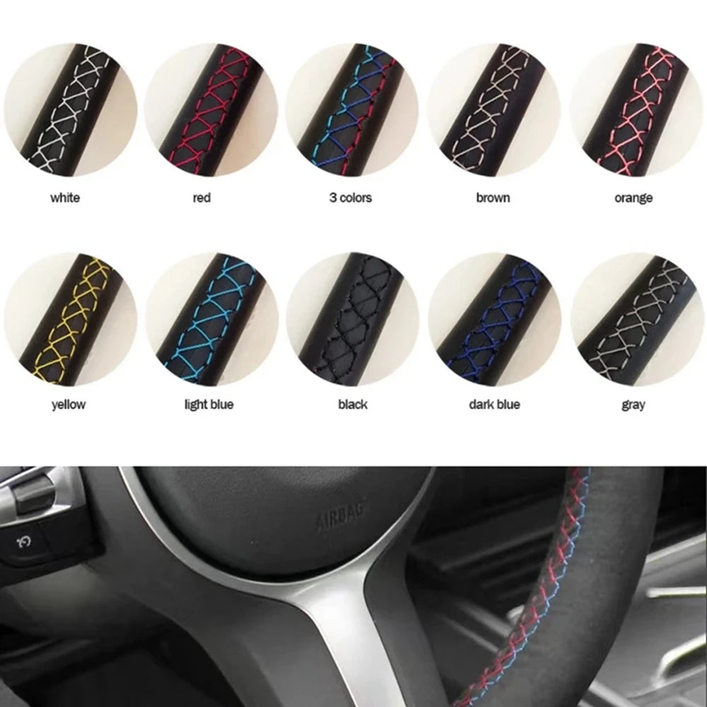Cupra Suede Braided Steering Wheel Cover