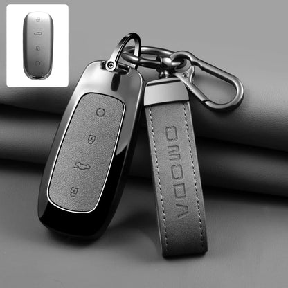 Zinc Alloy Leather Car Key Case Chery Omoda C7 2025 2026 Cover