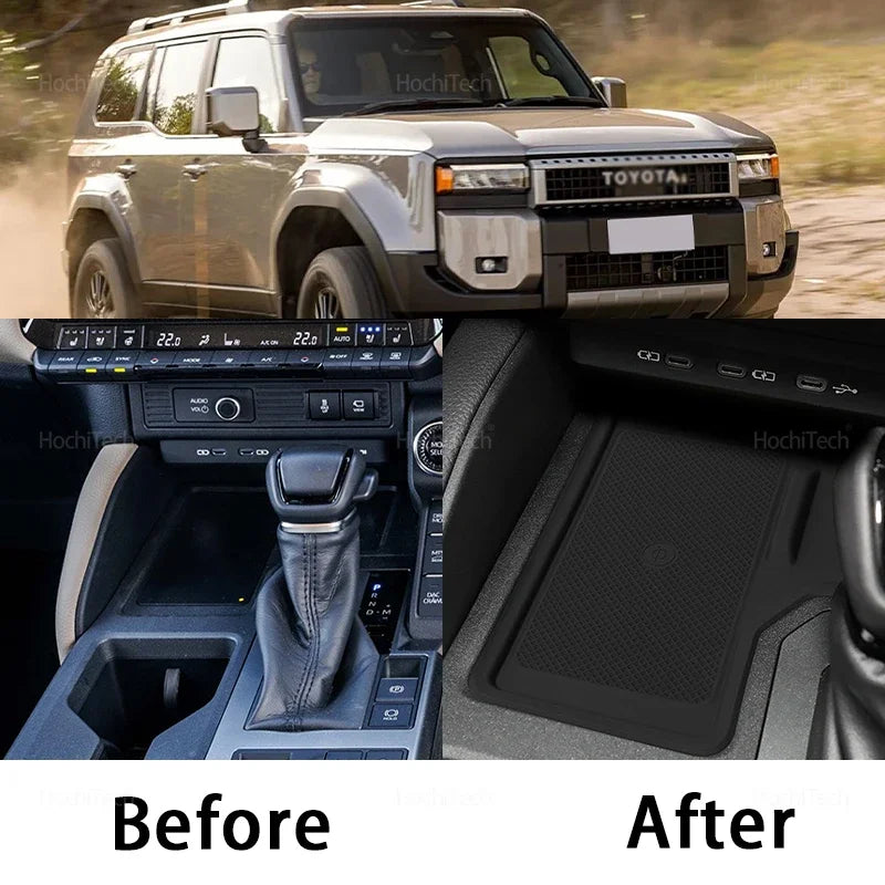 Toyota Prado Wireless Charger Pad