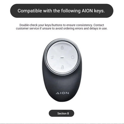 Zinc Alloy Remote Key Case for GAC AION S V Y GE3 GA3S Models