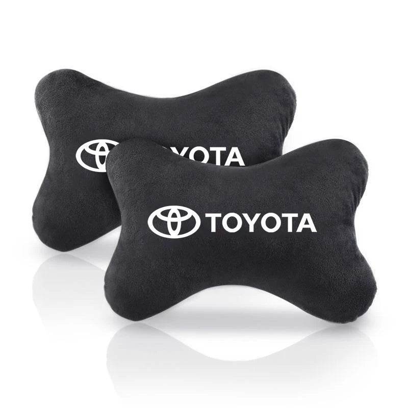 Toyota Neck Pillow and Seat Belt Pad - Seat Belt Cover-2pc