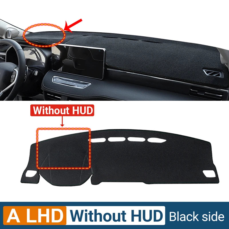 Haval Jolion Dash Mat - No HUD Black LHD / -