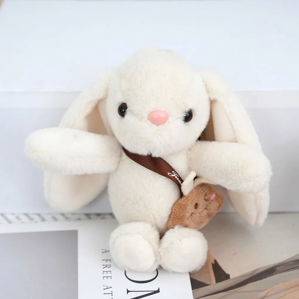 15cm Rabbit Fur Keychain Pendant