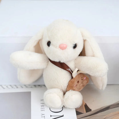 15cm Rabbit Fur Keychain Pendant