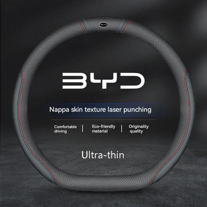 BYD Suede Anti-Slip Steering Wheel Cover