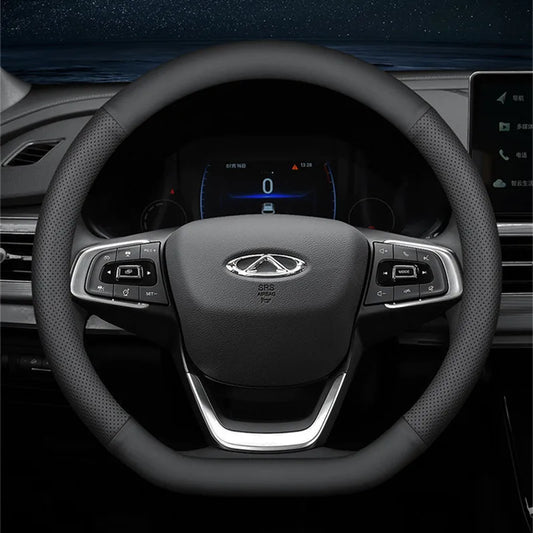 Ultra-Thin Leather Universal Steering Wheel Cover