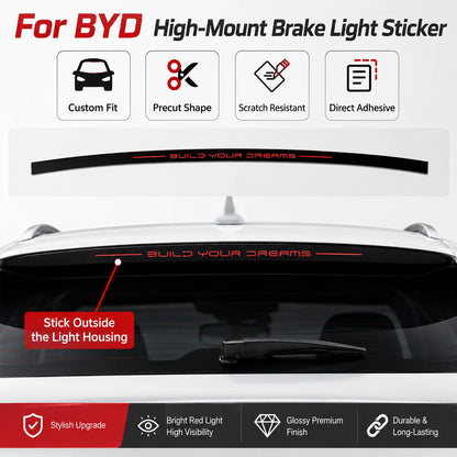 BYD Seal U and Song Plus Third Brake Light Decal