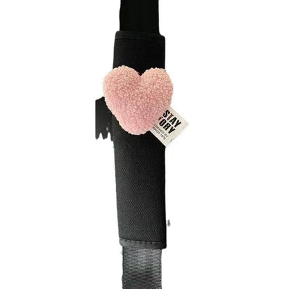 Love Heart Soft Seat Belt Cover Shoulder Pad Cushion