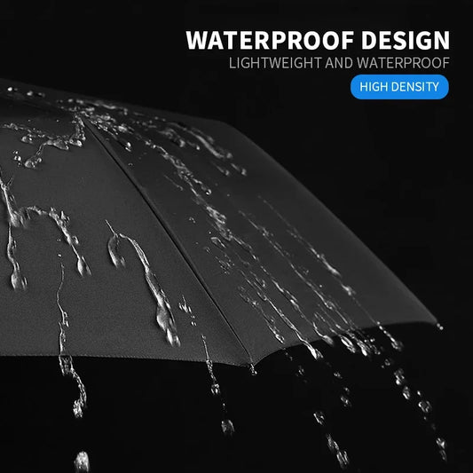 Tesla Branded Fully Automatic Umbrella – Windproof, Compact & Stylish
