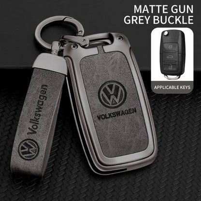 VW Polo Tiguan Golf Jetta Beetle Zinc Alloy TPU Key Case Cover