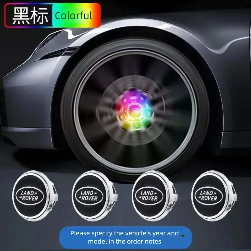 Land Rover LED Hub Light Wheel Caps