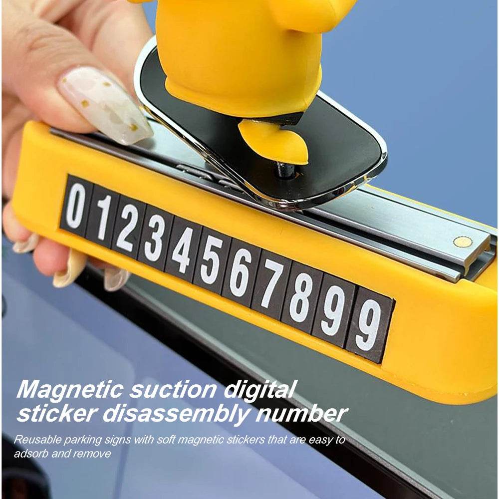 Skateboard Bear Dashboard Decoration - Black