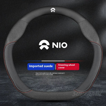 NIO Microfibre Suede Steering Wheel Cover