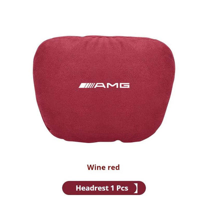 Car Headrest Lumbar Rest Cushion Neck Support Neck Pillow For Mercedes-Benz AMG A C E S V Class Sprinter GLC ML SLK CLS GLA GLK - 