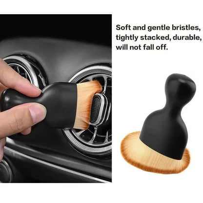 Camellia Flower Car Interior Detailing Brush - AC Vent Crevice Dust