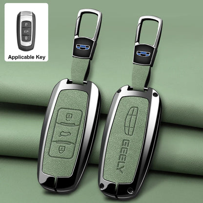 Alloy Remote Key Case for Geely Emgrand 7 EX7 GT GC9 GX3 Atlas GS