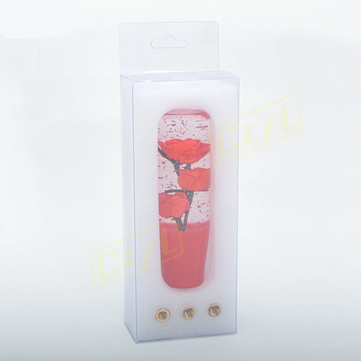 JDM Flower Acrylic Gear Shift Knob Universal 15cm Racing