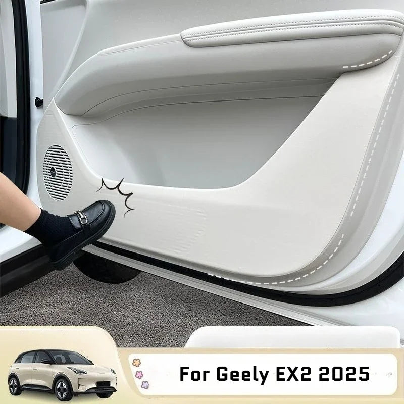 Geely EX2 PU Leather Door Anti-Kick Protector Pads