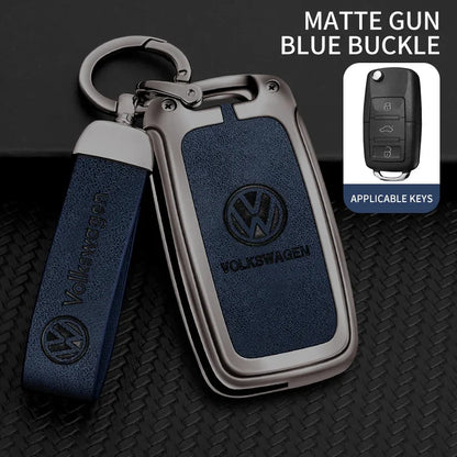 VW Polo Tiguan Golf Jetta Beetle Zinc Alloy TPU Key Case Cover