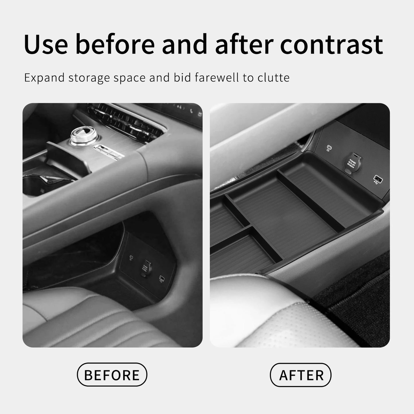 Geely Galaxy E5 EX5 EV 2024-2026 Central Console Storage Box Organizer