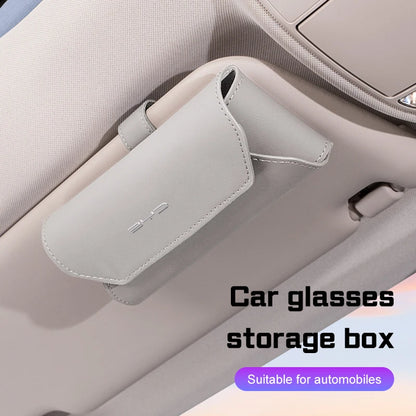 BYD Song Plus Atto 3 Han Tang Qin Leather Car Sunglasses Holder Clip