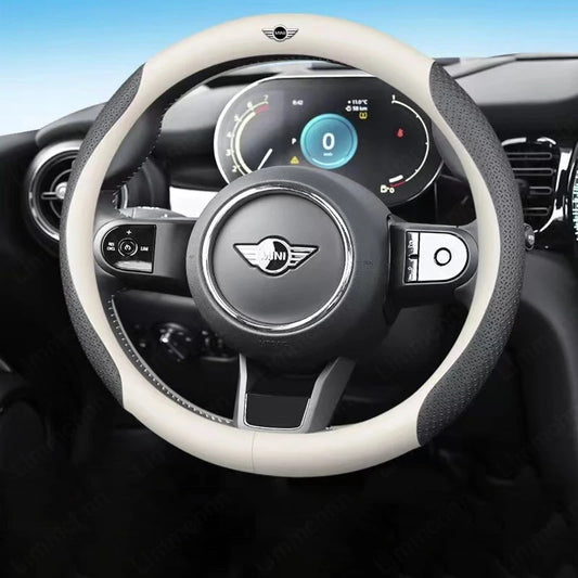 Mini Cooper Carbon Fiber Steering Wheel Cover