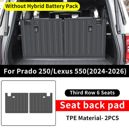 Toyota Prado and Lexus GX550 Seat Back Protector - B 3rd Row 6 Seats
