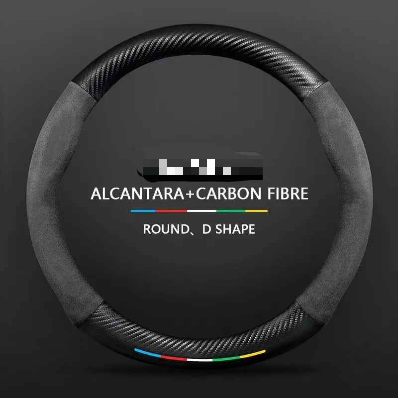 Napa Leather Universal Steering Wheel Cover