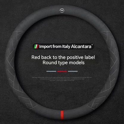 Opel Suede Leather Steering Wheel Cover