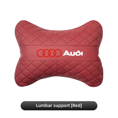 Audi Headrest Pillow - Headrest-Black